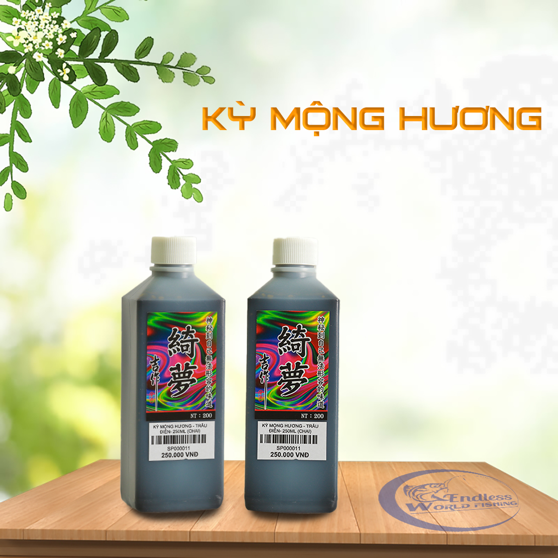 KỲ MỘNG HƯƠNG - TRÂU ĐIÊN- 250ML