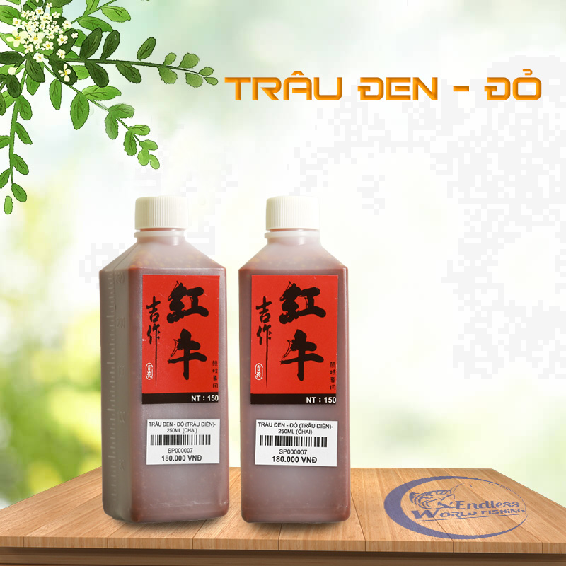 TRÂU ĐEN - ĐỎ (TRÂU ĐIÊN)- 250ML