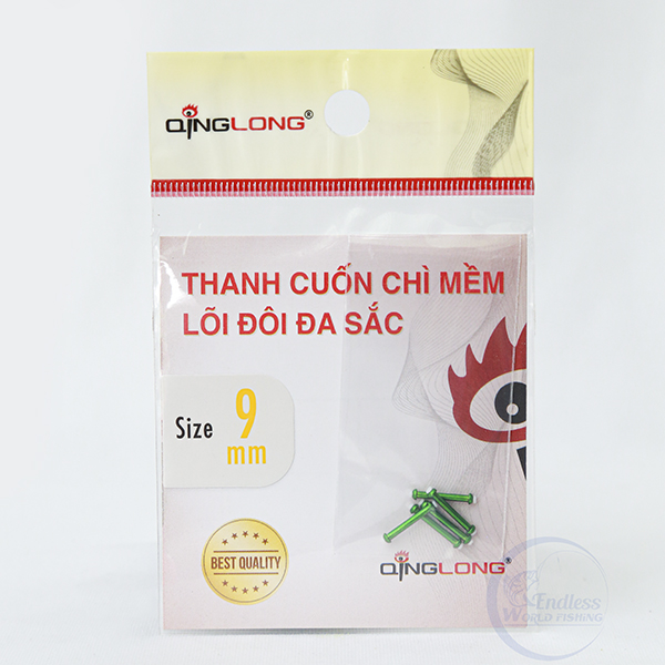 Thanh quấn chì mềm lõi đôi đa sắc QL