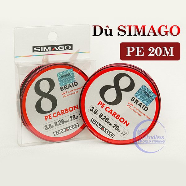 Dù Simago 20m PE Carbon