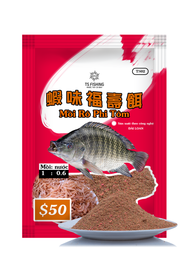 Mồi Rô Phi Tôm - TS02