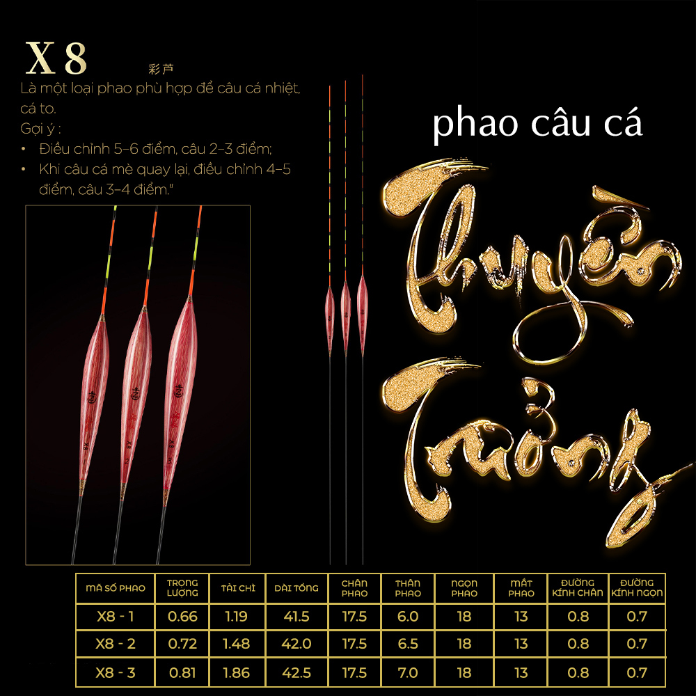 Phao Cỏ Huyết - Mã X8