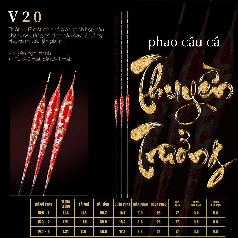 Phao Sơn Mài Mạ Vàng - Mã V20