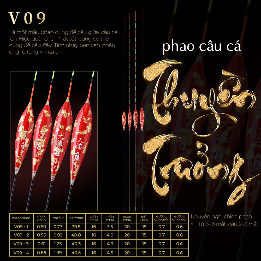 Phao Sơn Mài Mạ Vàng - Mã V09