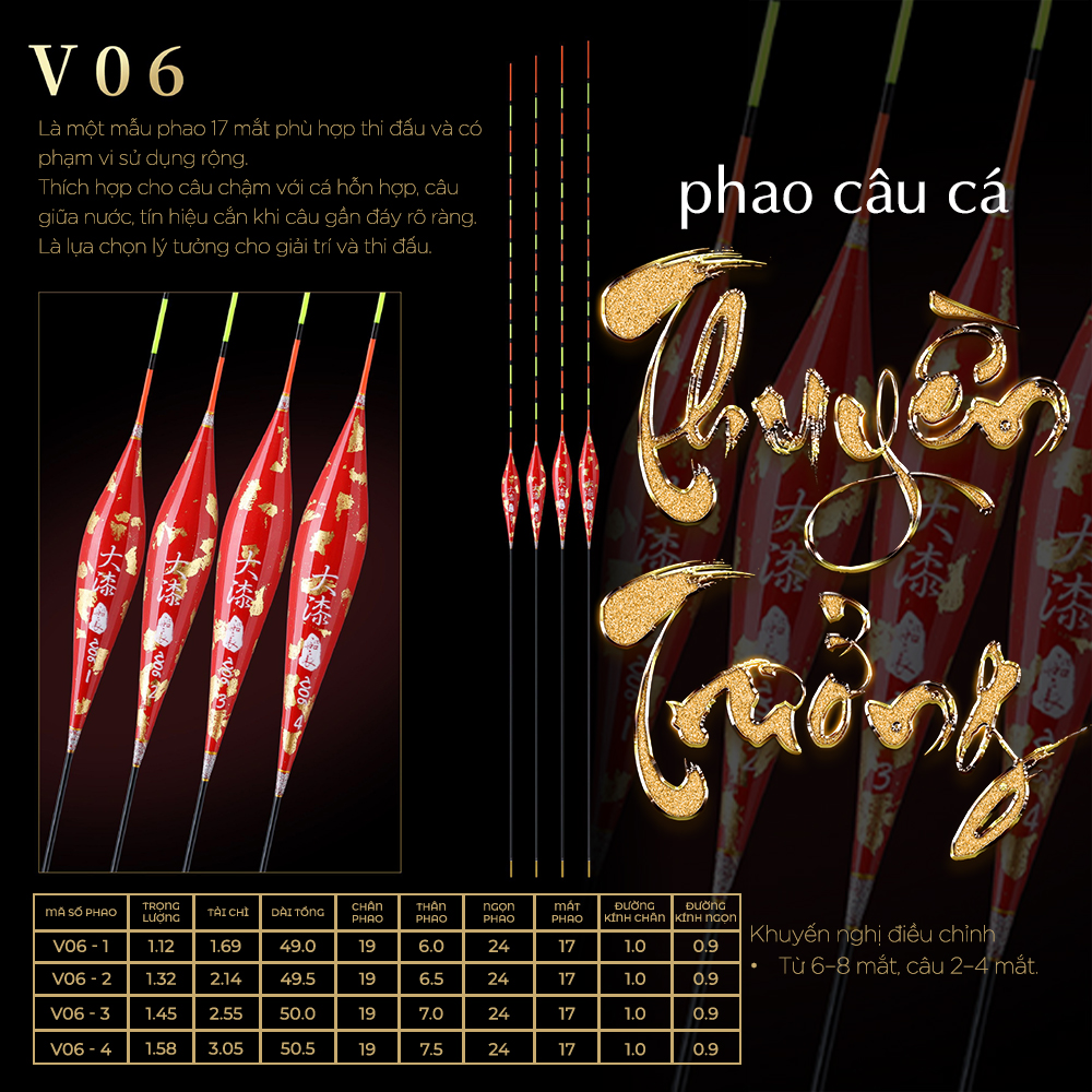 Phao Sơn Mài Mạ Vàng - Mã V06