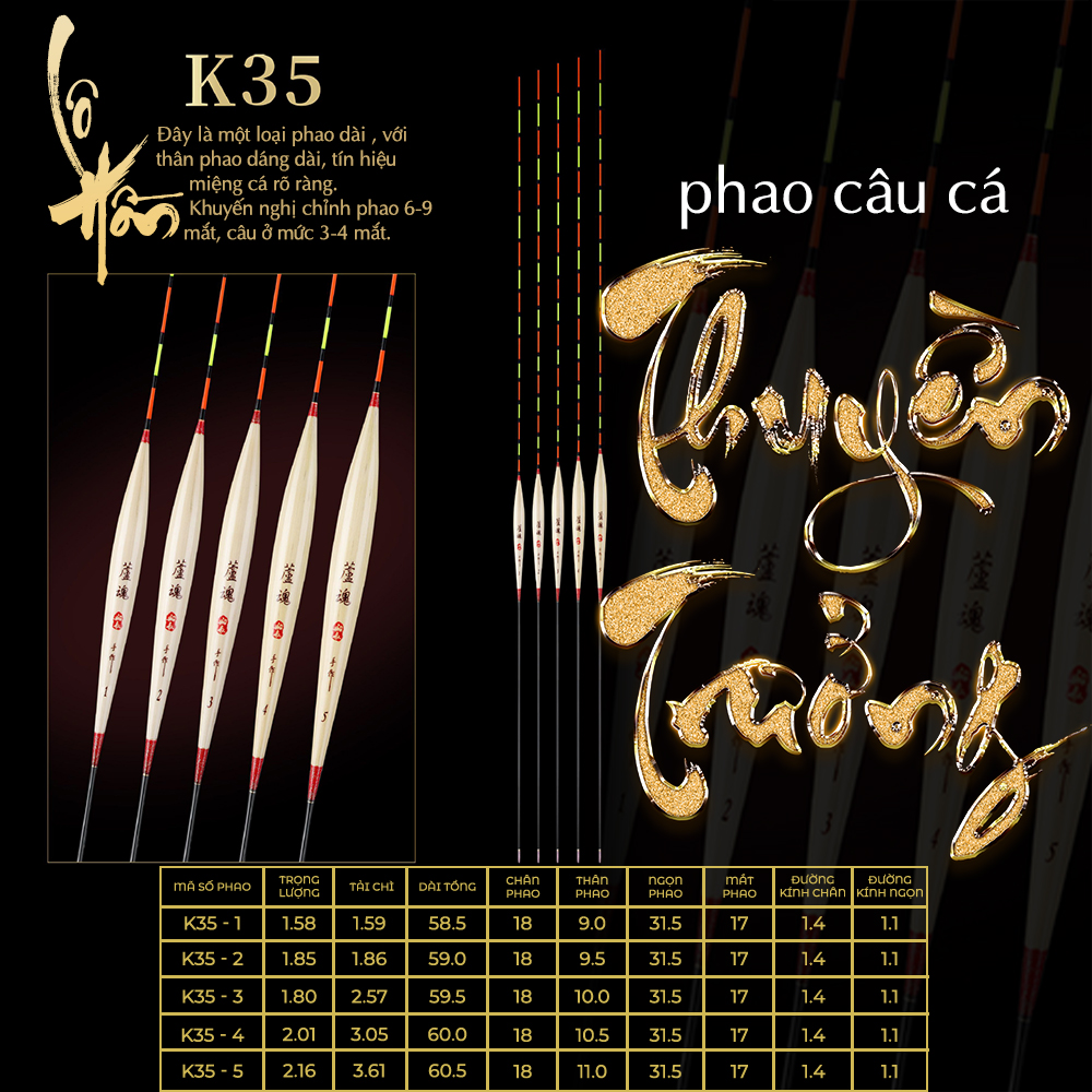 Phao cỏ Thuyền Trưởng - Mã K35