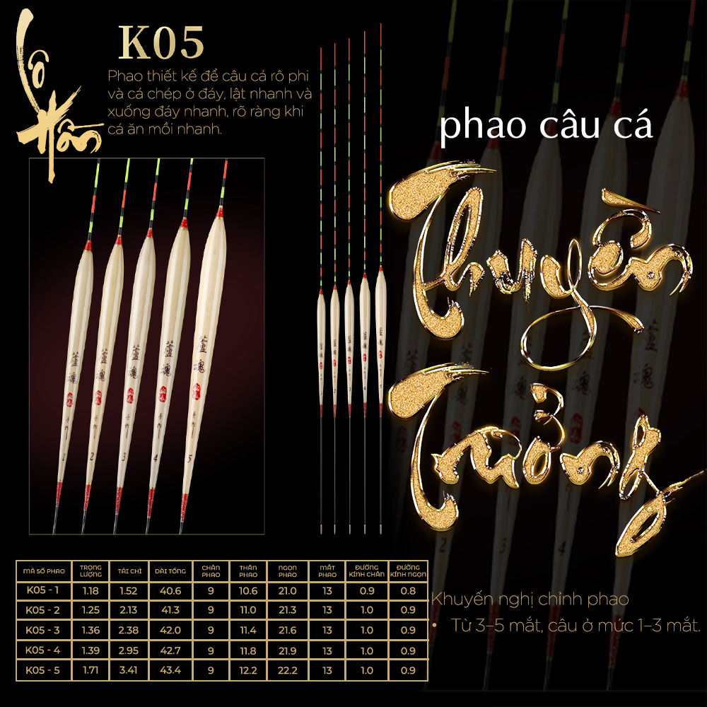 Phao cỏ Thuyền Trưởng - Mã K05