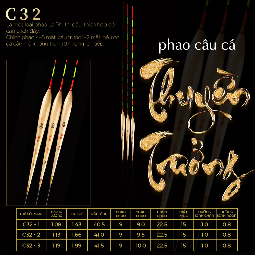 Phao cỏ Thuyền Trưởng - Mã C32