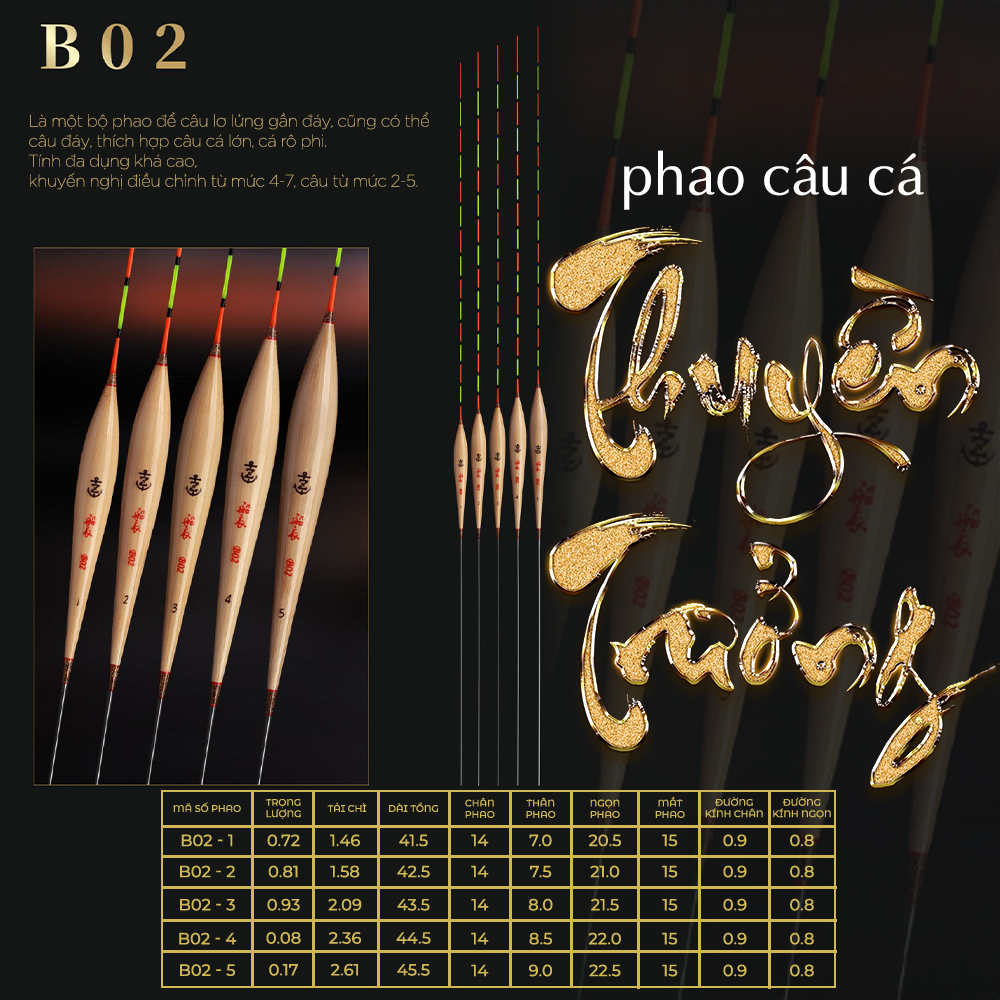 Phao cỏ Thuyền Trưởng - Mã B02