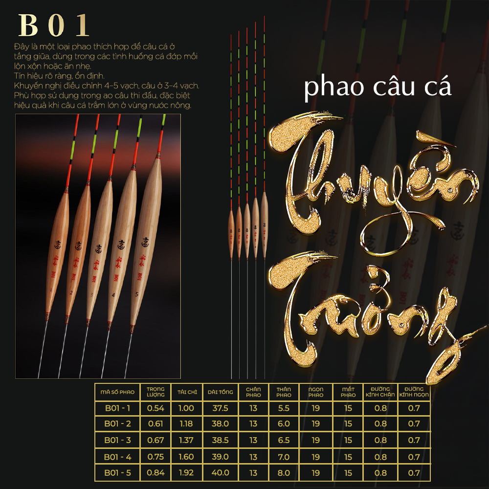 Phao cỏ Thuyền Trưởng - Mã B01